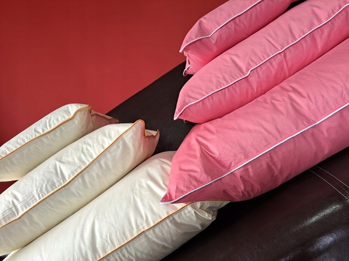 Poduszka z pierza 70x80 2 kg 3 KOLORY