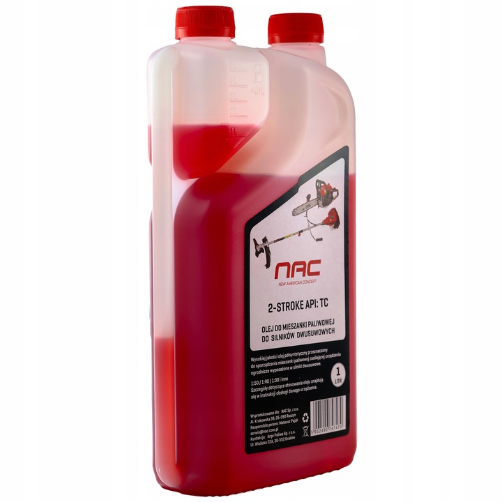 OLEJ DO PIŁY SPALINOWEJ OLEJ DO DWUSUWÓW OLEJ DO SILNIKÓW DWUSUWOWYCH