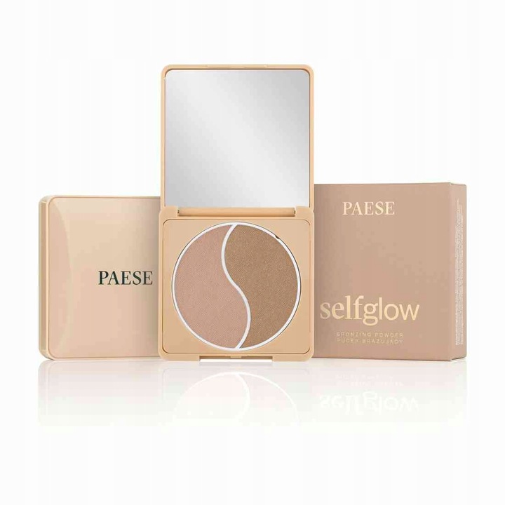 PAESE Self Glow Puder Brązujący Light