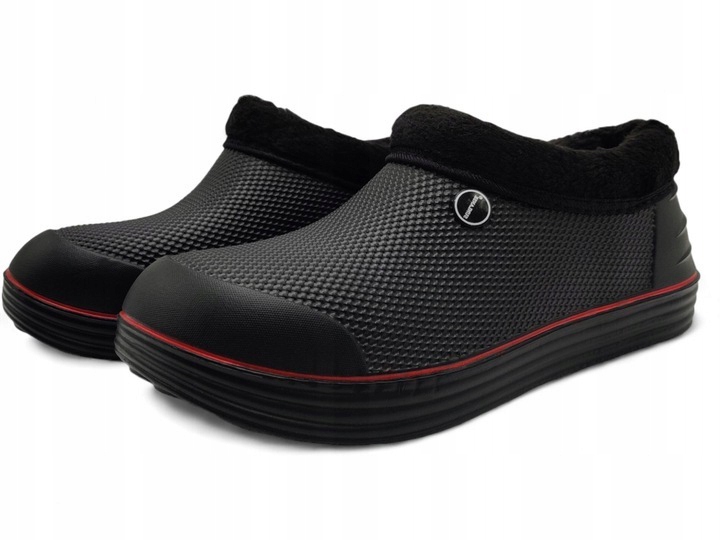 KALOSZE Zimowe MĘSKIE MOCNO Ocieplane Chodaki ŚNIEGOWCE PIANKOWE P3