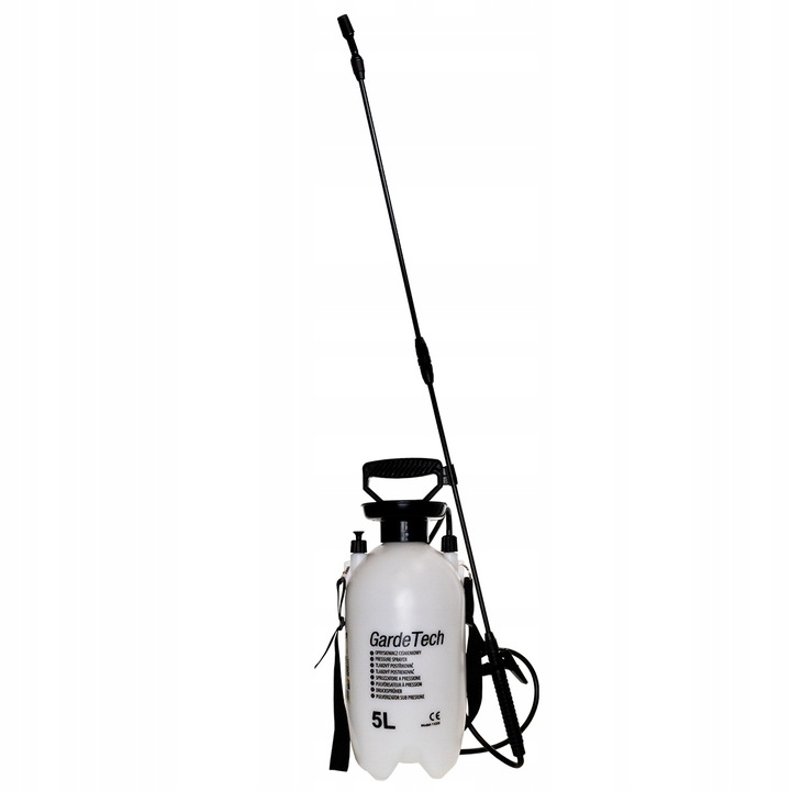 OPRYSKIWACZ CIŚNIENIOWY RĘCZNY 5L DŁUGA LANCA 88cm
