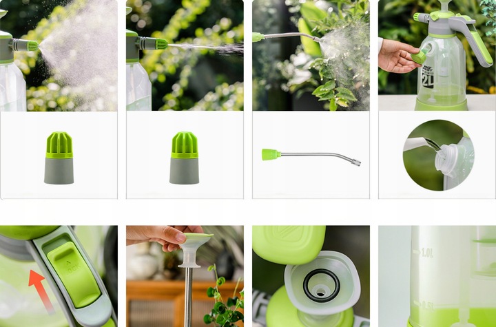 OPRYSKIWACZ RĘCZNY Z MIARKĄ DO ODMIERZANIA OPRYSKU 2L NO PEST WYSOKA