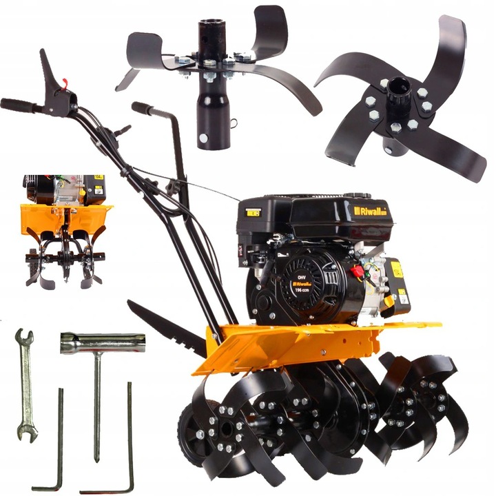 PROFESJONALNA GLEBOGRYZARKA SPALINOWA RIWALL RPT 8556r 85CM POTĘŻNA