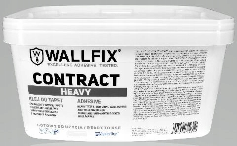 Klej do tapet ciężkich na flizelinie WALLFIX CONTRACT HEAVY 2,5 kg