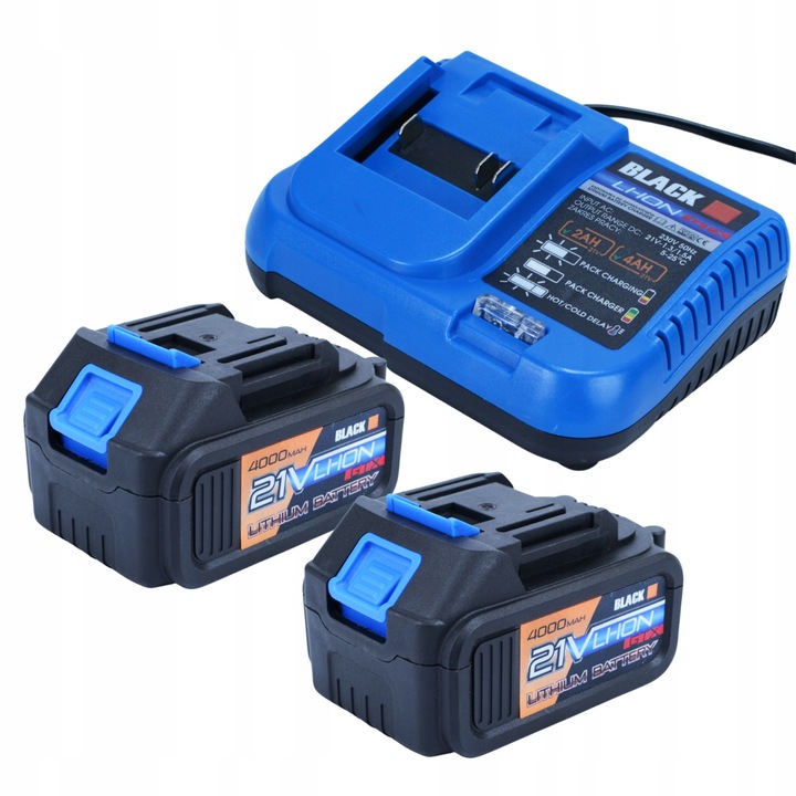 AKUMULATOROWA PILARKA PIŁA ŁAŃCUCHOWA DO DREWNA 2 X 21V 4 AH 30CM 12"