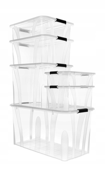 POJEMNIK PLASTIKOWY 21l pudło pojemniki plastikowe MaxBox na zabawki