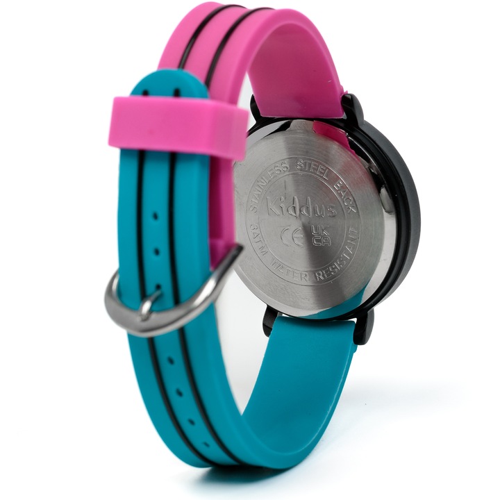Kiddus Zegarek edukacyjny dla dzieci, idealny do nauki odczytywania godziny