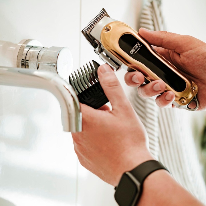 PROFESJONALNA Maszynka Do Strzyżenia Włosów Bezprzewodowa Cieniowanie