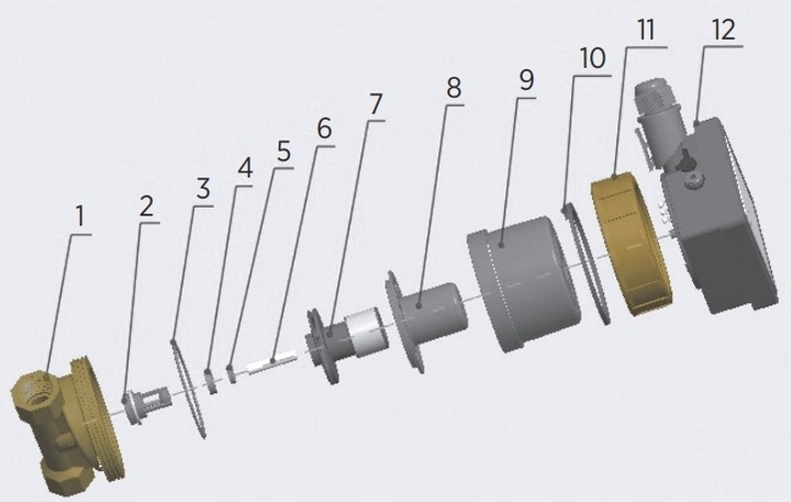 POMPA CYRKULACYJNA CWU GO.FUTURE Z+ ENERGOOSZCZĘDNA TYLKO 2,5 W + CZUJNIK!