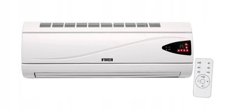 Kurtyna powietrzna HC2200 LED Energooszczędna Timer LED SWING Pilot