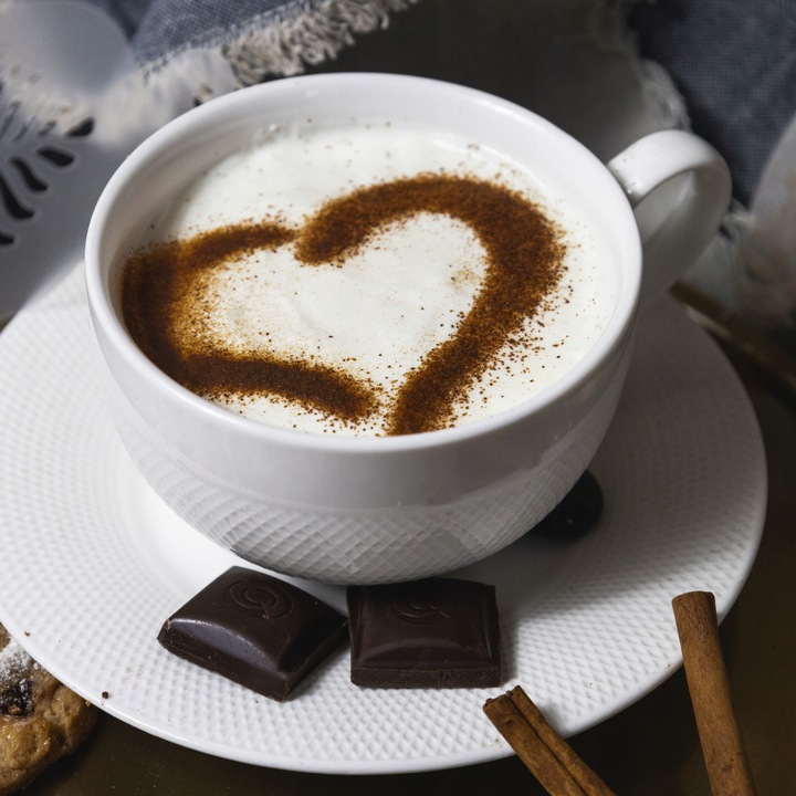 Szablony do Dekoracji KAWY i CIASTEK 7 i 11cm Wielorazowe 14 szt. KAWA