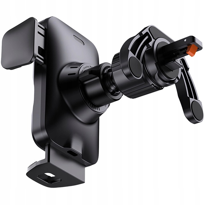 Stabilny uchwyt z ładowaniem indukcyjnym Baseus USB-C na telefon do auta