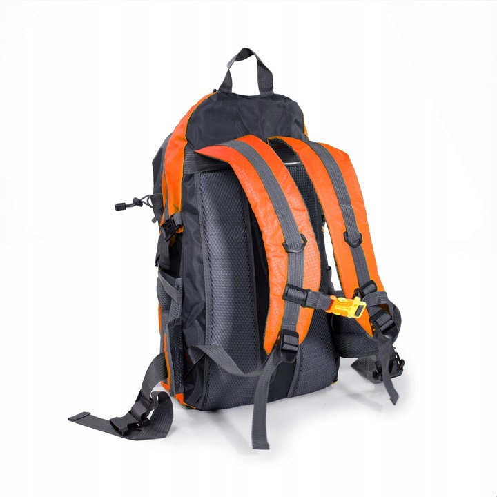 PLECAK TURYSTYCZNY 40L PODRÓŻNY TREKKINGOWY WYCIECZKOWY W GÓRY POMARAŃCZOWY