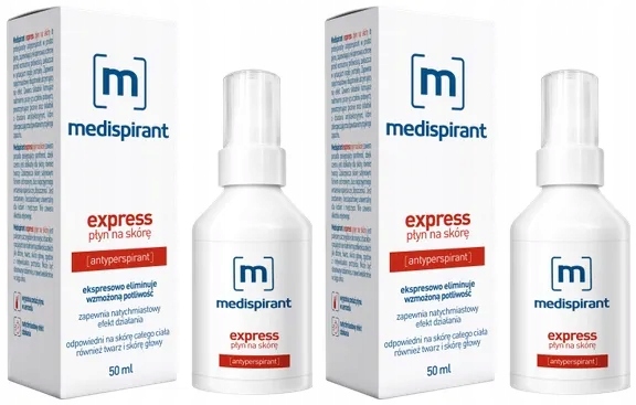 Medispirant Express Płyn Na Skórę Nadmierna Potliwość 50ml