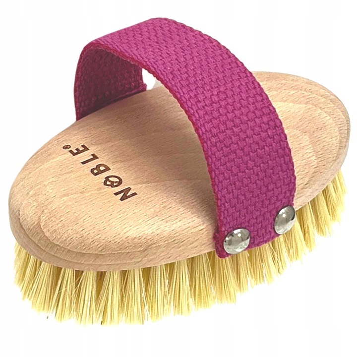 Szczotka antycellulitowa ostra do masażu na sucho ciała agawa tampico