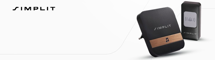 DZWONEK BEZPRZEWODOWY BEZBATERYJNY DO DRZWI FURTKI WODOODPORNY IP44