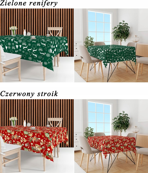 OBRUS PLAMOODPORNY 120X160 WZORY