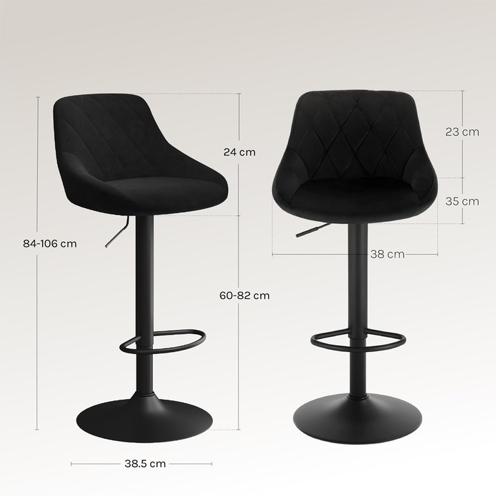 Hoker DUBAJ Czarny Podstawa BLACK