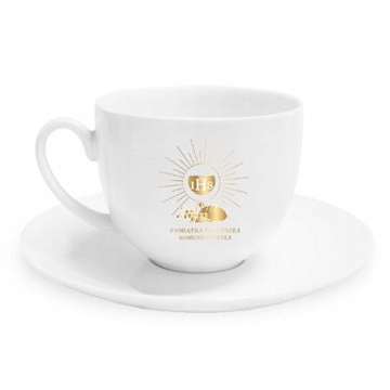 Prezent Na Komunię Świętą Podziękowanie Upominek Filiżanka Dla Ojca Matki