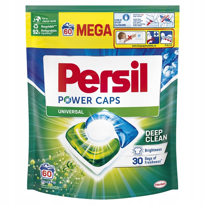 Persil Power Caps Universal 60