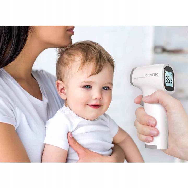 TERMOMETR BEZDOTYKOWY NA PODCZERWIEŃ MEDYCZNY ELEKTRONICZNY CONTEC TP500