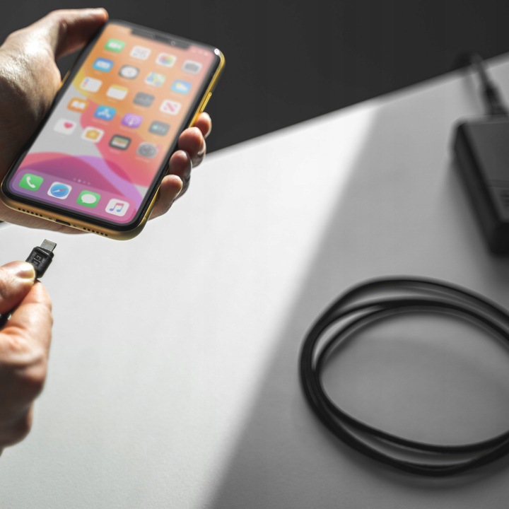 Mocny Kabel GreenCell PowerStream USB-A - Lightning 2m do iPhone 12 13 14