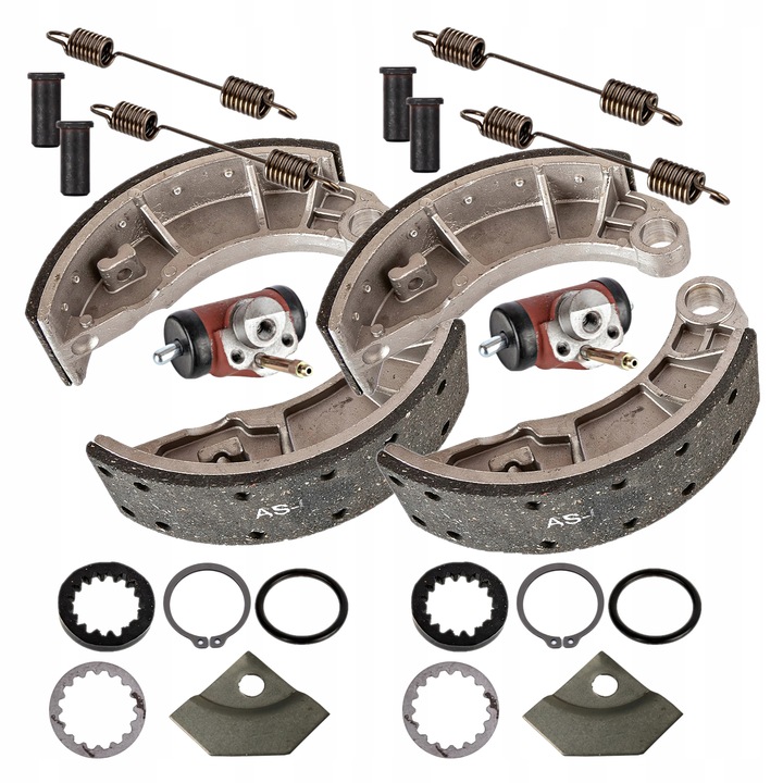 URSUS C360 C-360 Szczęki cylinderki sprężyny ZESTAW NAPRAWCZY HAMULCÓW