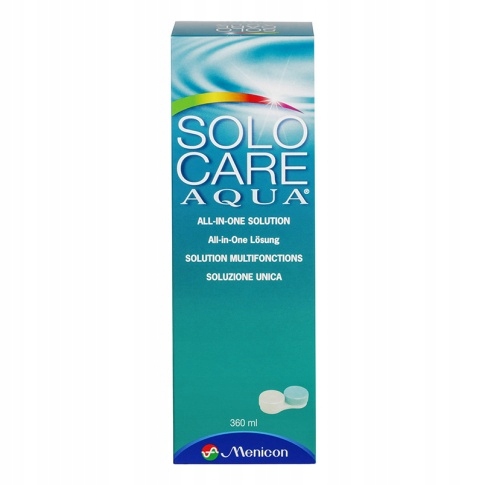 SoloCare Aqua 360 ml, Płyn do soczewek