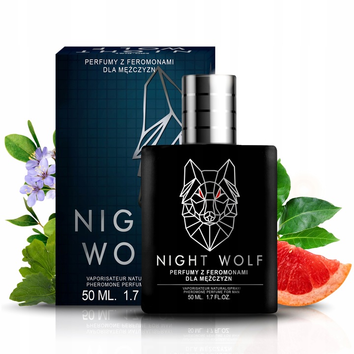 Perfum Night Wolf 50ml Mocne Feromony dla Mężczyzn