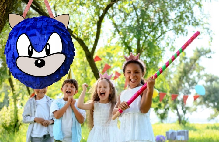 PINIATA Sonic 90 CM Solidna