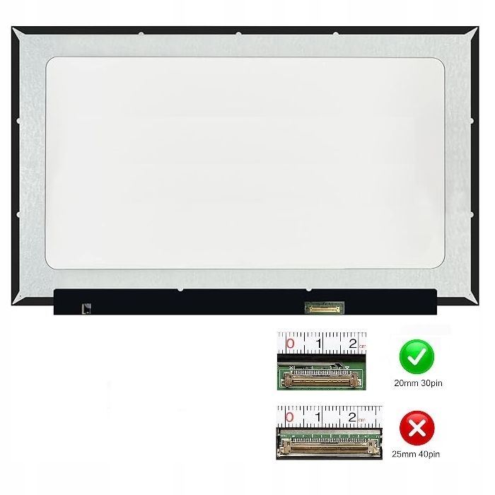 INNOLUX N156HCA-EAB MATRYCA 15,6" 1920x1080 FHD IPS 30pin klejona klasa A+