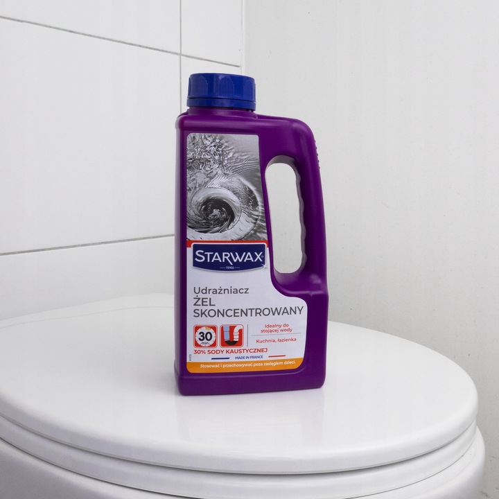 UDRAŻNIACZ ŚRODEK DO UDRAŻNIANIA RUR W ŻELU 1L STARWAX 43181