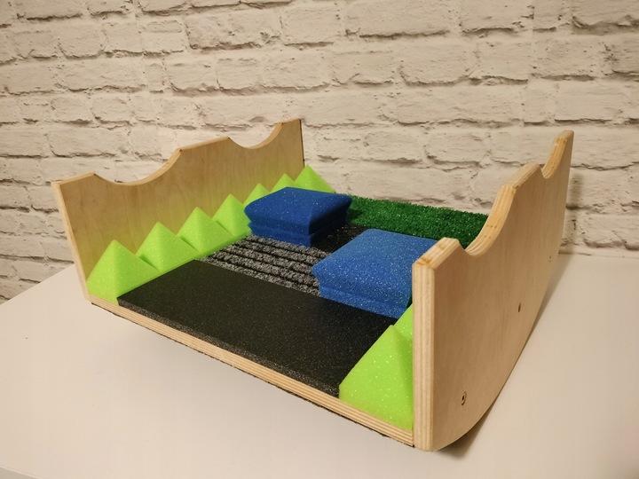 HUŚTAWKA PODEST PLATFORMA SENSORYCZNA PSA PSÓW SZCZENIĄT DO SOCJALIZACJI