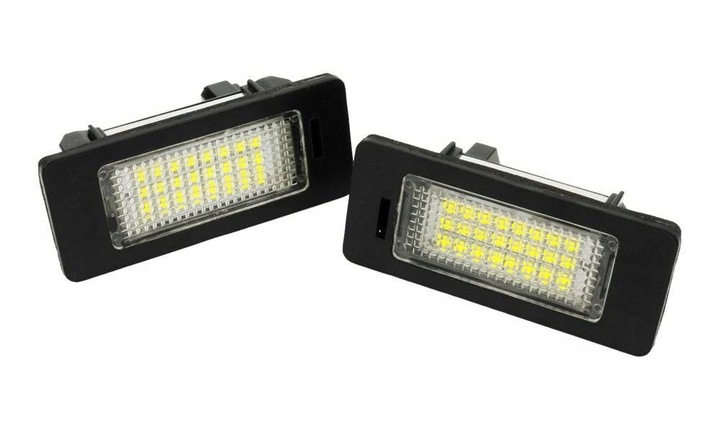 PODŚWIETLENIE TABLICY REJESTRACYJNEJ LED DO BMW E39 E60 E61 X5 E90 E91 E93