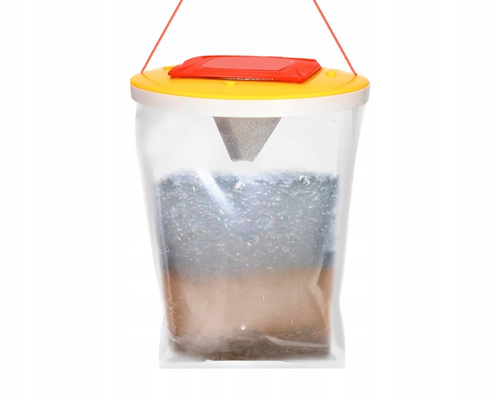 ŚRODEK WOREK PUŁAPKA NA MUCHY KOMARY OSY MESZKI NO PEST FLY CATCHER (3 SZT)