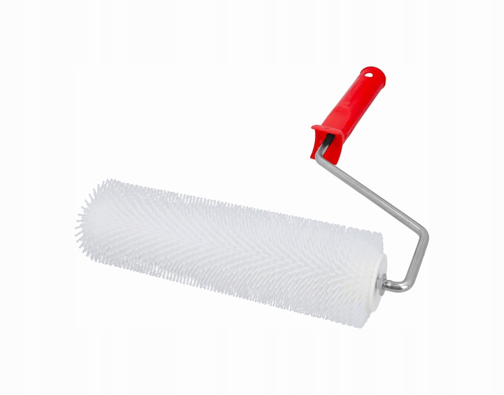 Wałek do odpowietrzania wylewek 25cm Na-Bu | średnica 80mm | igły 13mm