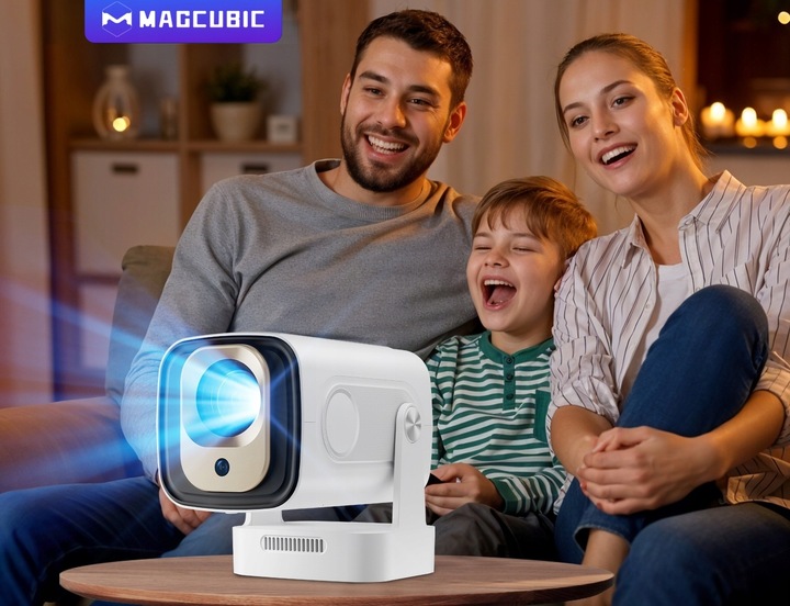 Projektor MAGCUBIC HY310 4K 1080P Android AF WiFi Bluetooth Głośnik NOWOŚĆ