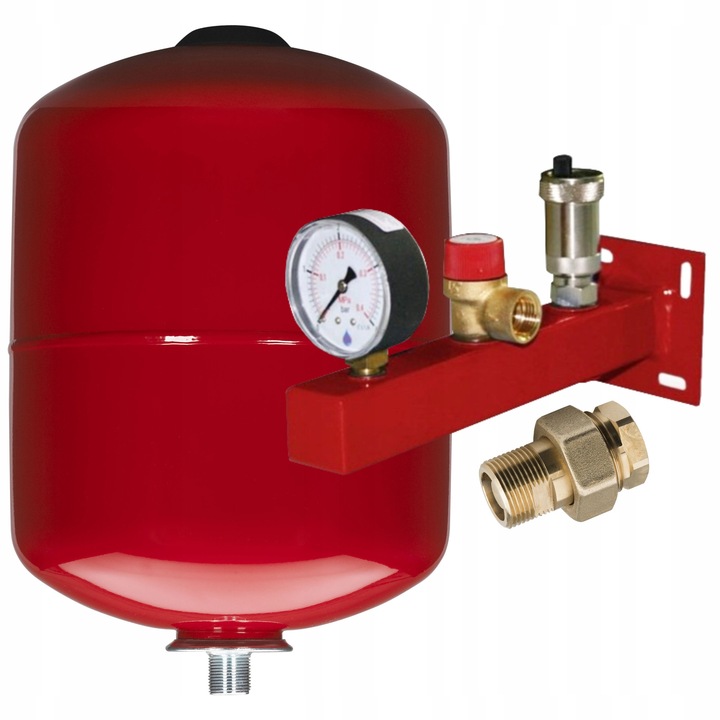 NACZYNIE WZBIORCZE PRZEPONOWE CO 35 L + GRUPA BEZPIECZEŃSTWA + ŚRUBUNEK