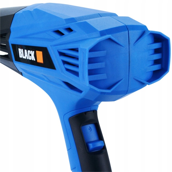 OPALARKA ELEKTRYCZNA 2 BIEGI 4 DYSZE 600C 2000W MOCNA ZESTAW BLACK