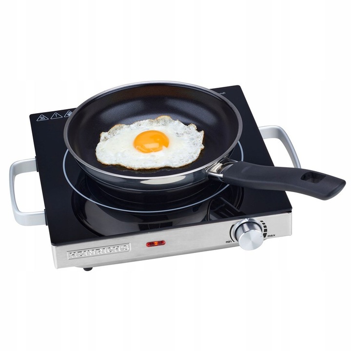 KUCHENKA ELEKTRYCZNA JEDNOPALNIKOWA PŁYTA PRĄD PRZENOŚNA POJEDYŃCZA