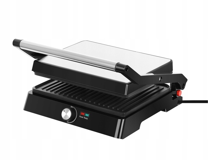 Grill elektryczny opiekacz rozkładany REGULACJA TEMPERATURY DUŻA MOC