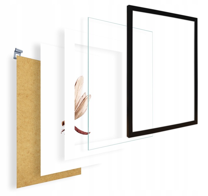 Italia Ramka 30x40 na zdjęcie z passe partout A4 21x29,7 cm różne