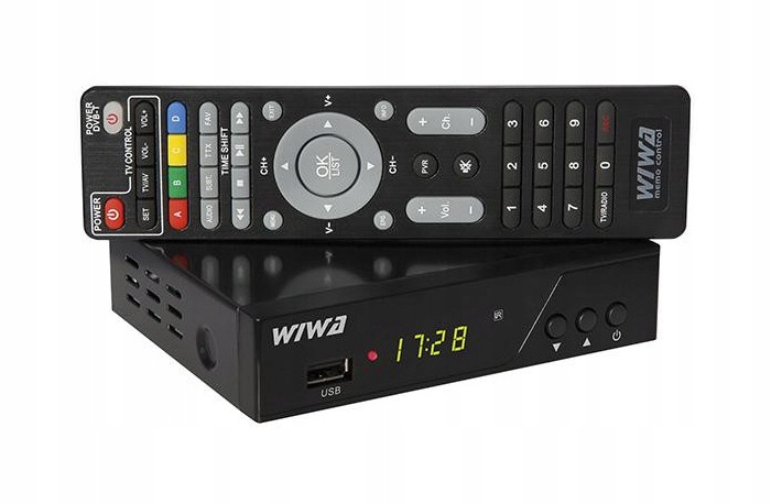 Tuner dekoder DVB-T/T2 WIWA H.265 PRO TV naziemna