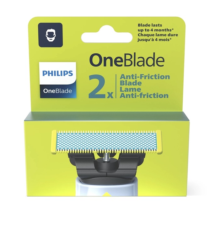 OSTRZE WKŁAD PHILIPS ONEBLADE ORYGINALNE QP2520 QP2530 + DODATKOWA OCHRONA