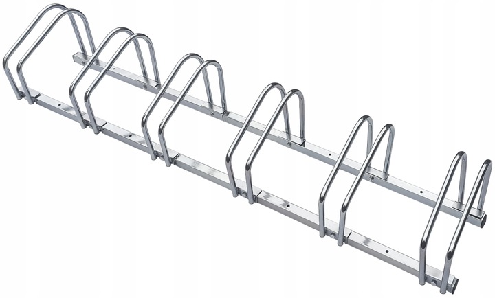 STOJAK NA 6 ROWERÓW PARKING ROWEROWY UCHWYT NA 6 STANOWISK + LAMPKA GRATIS