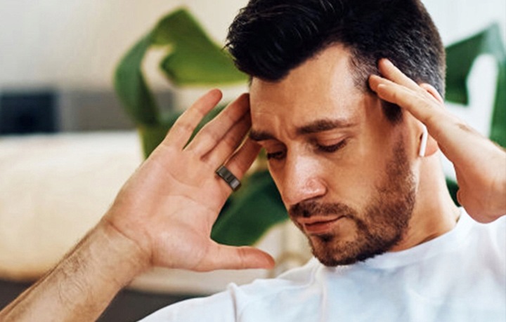 Smartring Colmi R02 20.3mm Smart Ring Roz. 11 Ip68 Monitor Snu Czarny