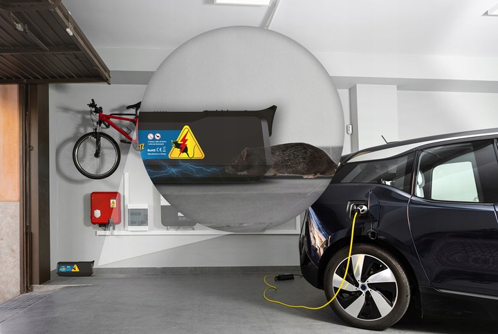 ELEKTRYCZNA PUŁAPKA NA MYSZY SZCZURY NO PEST ŁAPKA RAŻĄCA HUMANITARNA