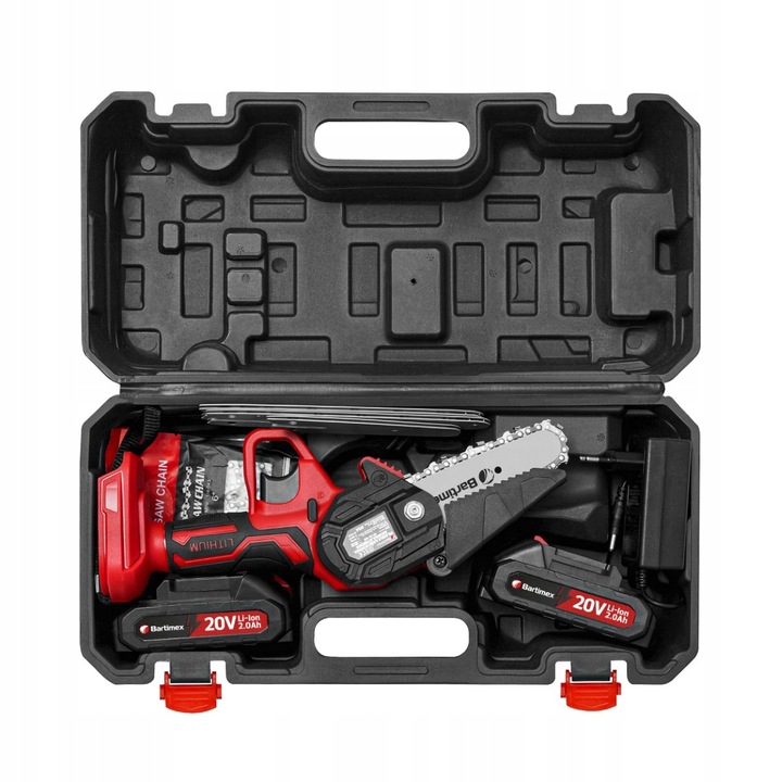 Pilarka Akumulatorowa Piła Łańcuchowa 20V 800W 2 akumulatory 2,0Ah