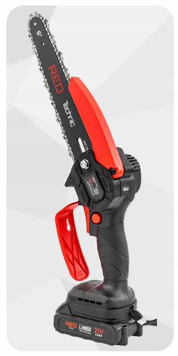 PROWADNICA DO PIŁY AKUMULATOROWEJ PILARKI 20CM 8" + 2X ŁAŃCUCH 1,4"