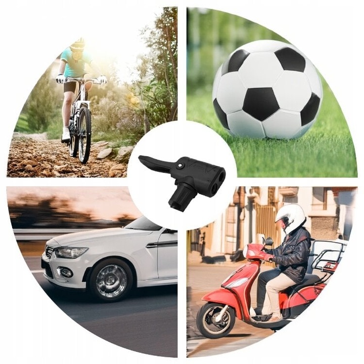 POMPKA ROWEROWA Z MANOMETREM RĘCZNA DO ROWERU PIŁEK SAMOCHODOWA PODŁOGOWA